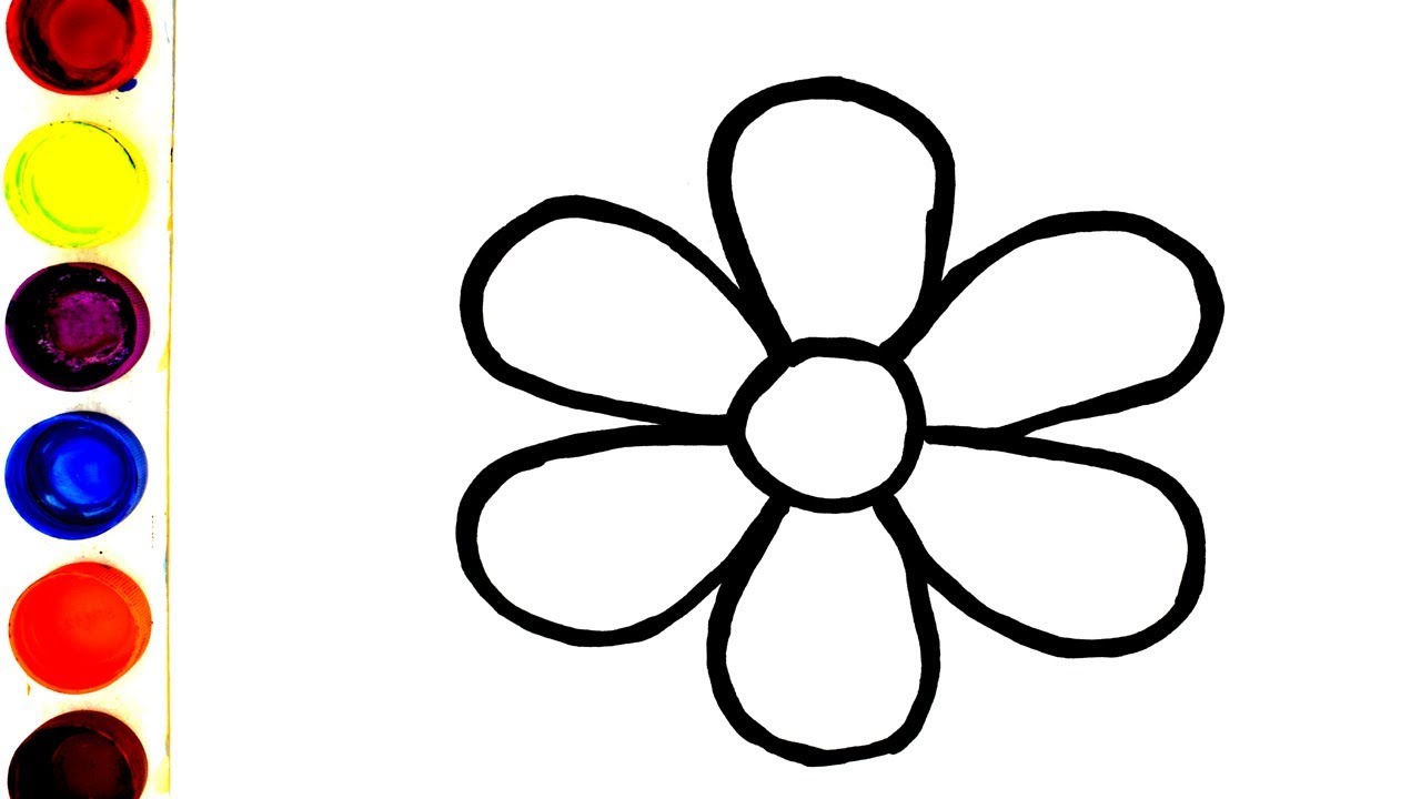 Dibujos Para Colorear De Flor De 5 Petalos Flower Col - vrogue.co