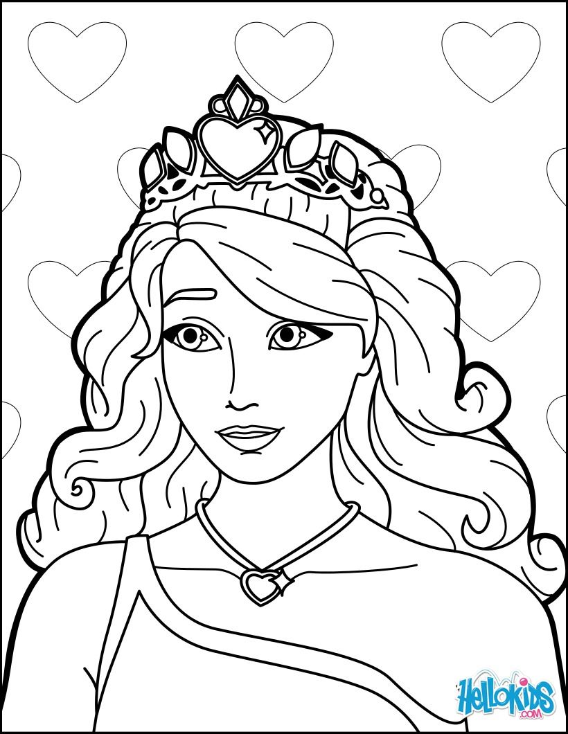 Princesas Para Colorear Barbie Loca Tel